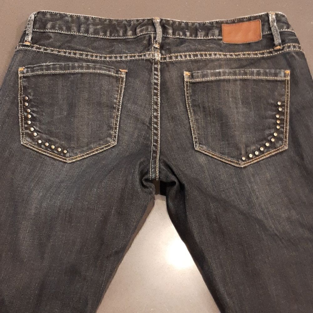Converse "The Skinny One Star" Dark Denim Jeans - Picture 4 of 11